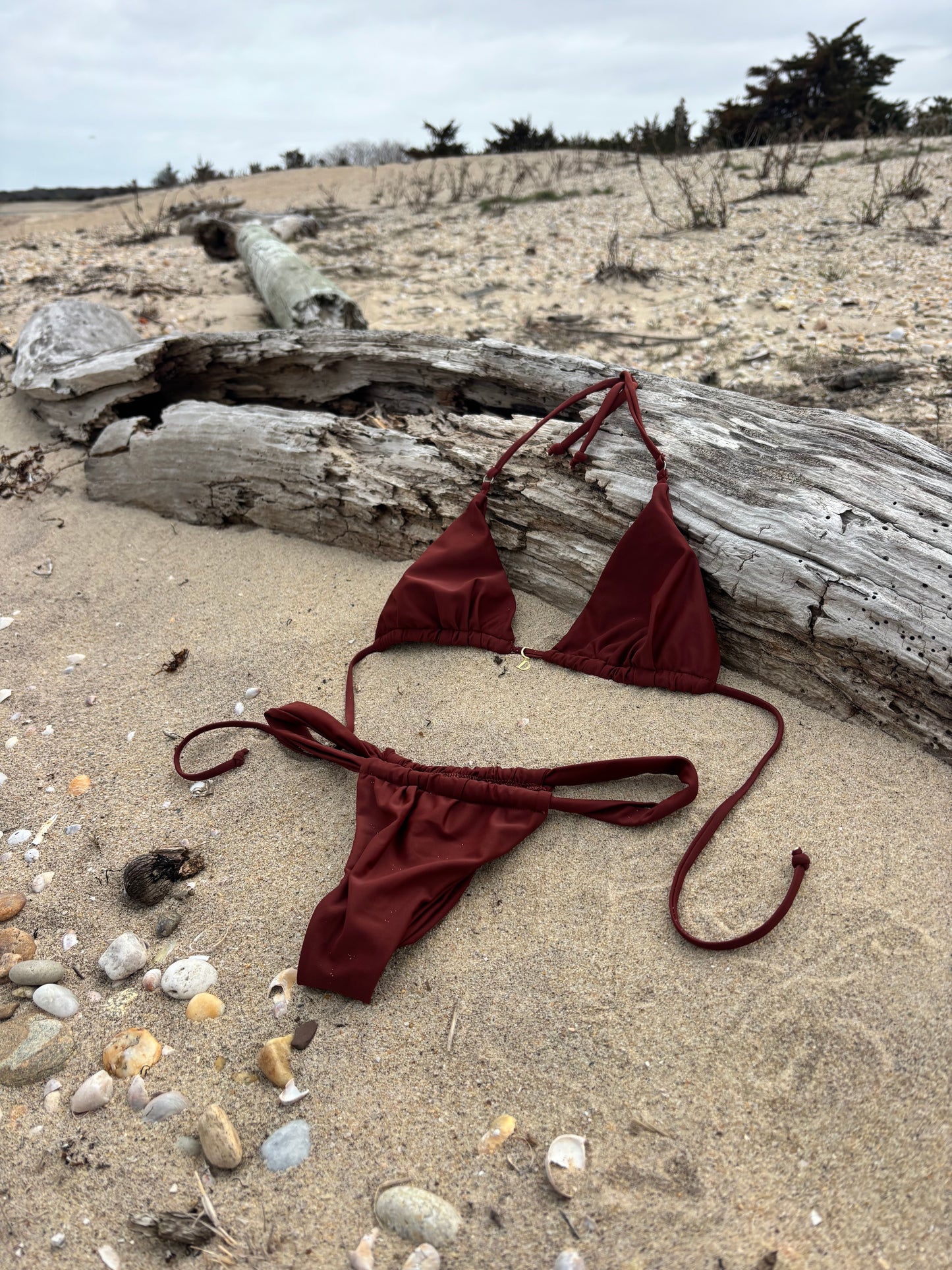 July - Brown Bikini Bottom