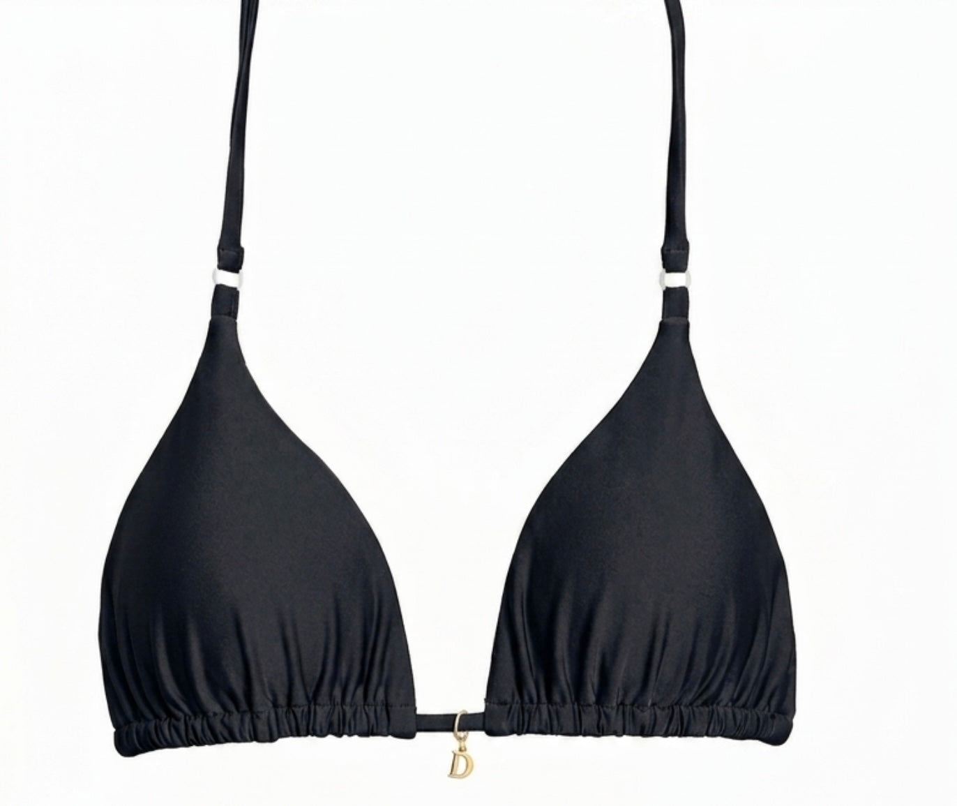 July - Black Triangle Bikini Top