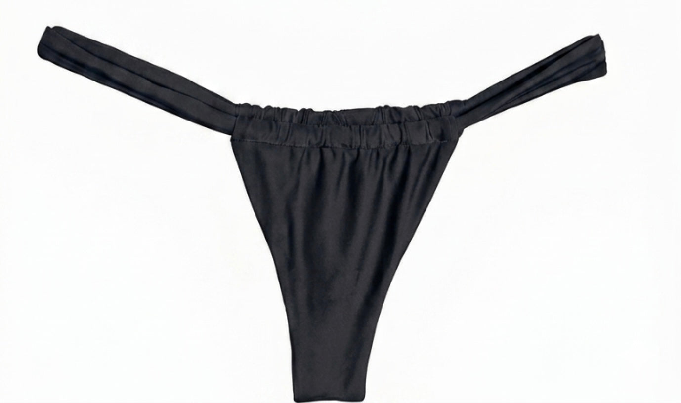 July - Black Bikini Bottom