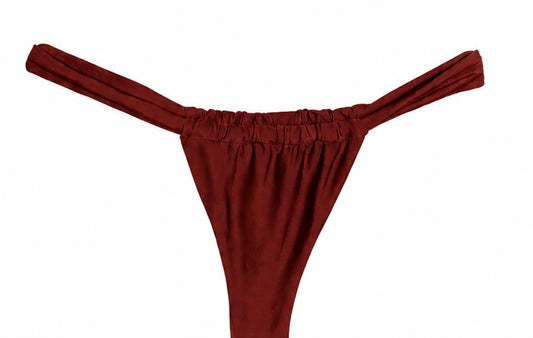 July - Brown Bikini Bottom