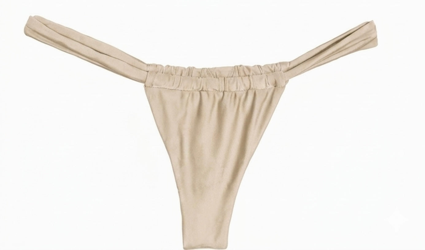 July - Beige Bikini Bottom